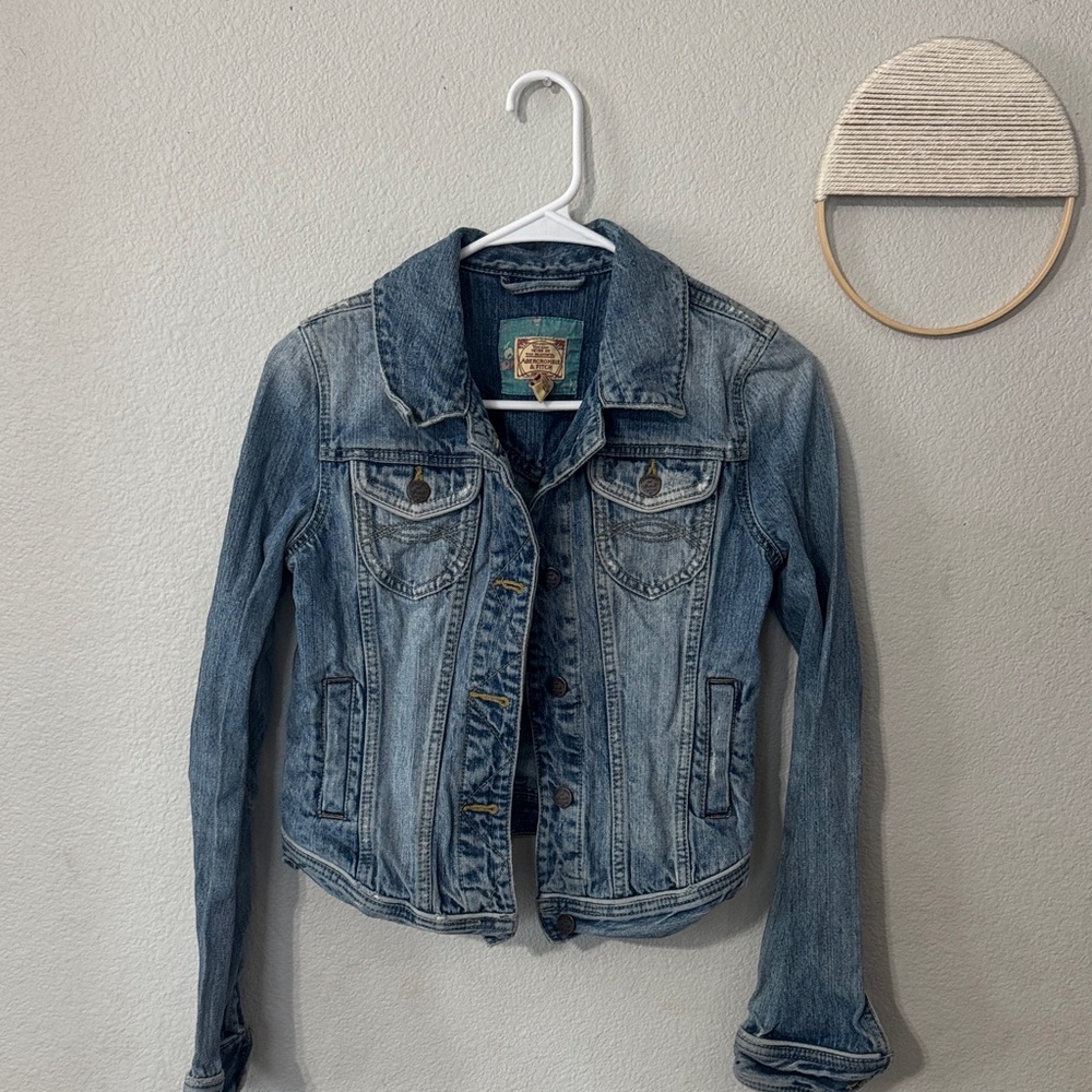 Abercrombie & Fitch Blue Denim Jacket